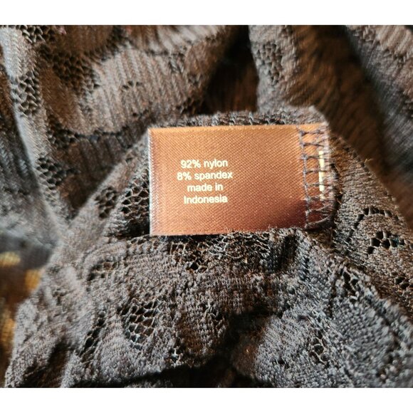 Elegant Black Lace Women's Top - Picture 12 of 12